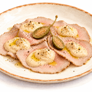 Vitello tonnato con salsa cremosa – Gastronomia Rovida Milano